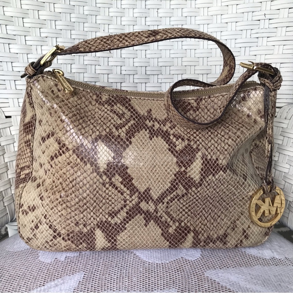 Michael Kors Python Hobo